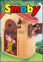 SMOBY - СМОБИ - игрушки от 0 до 10 лет для мальчиков и девочек. игрушки для творчества, симуляторы домашней утвари, детские машинки, каталки, велосипеды, настольные игры, горки и домики на дачу и многое другое